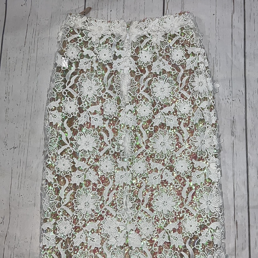 Alcoolique Araka lace white lace with skirt - Picture 5 of 9